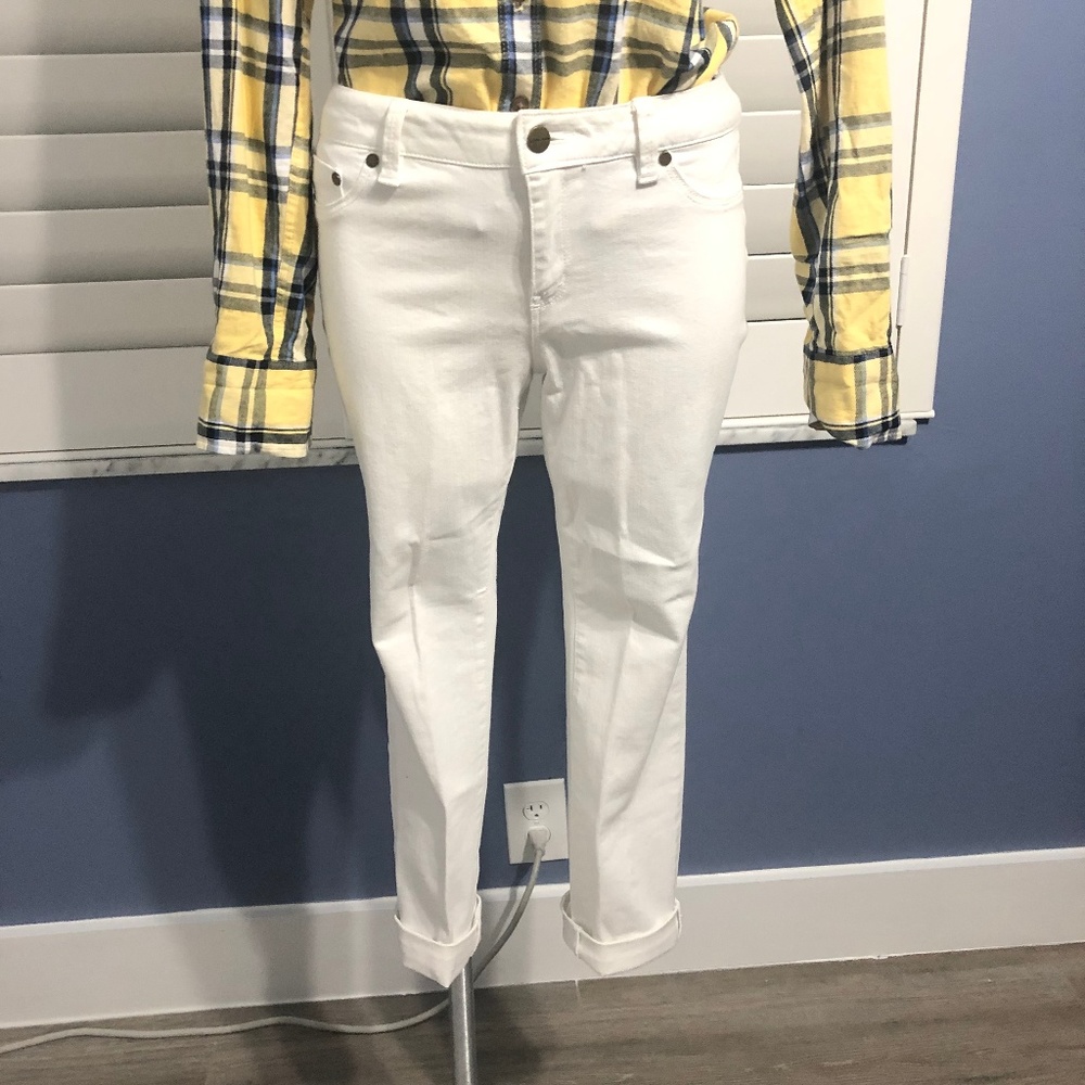Max White Denim Jeans